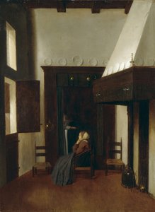 リトルナース、17世紀 作： Jacobus Vrel or Frel